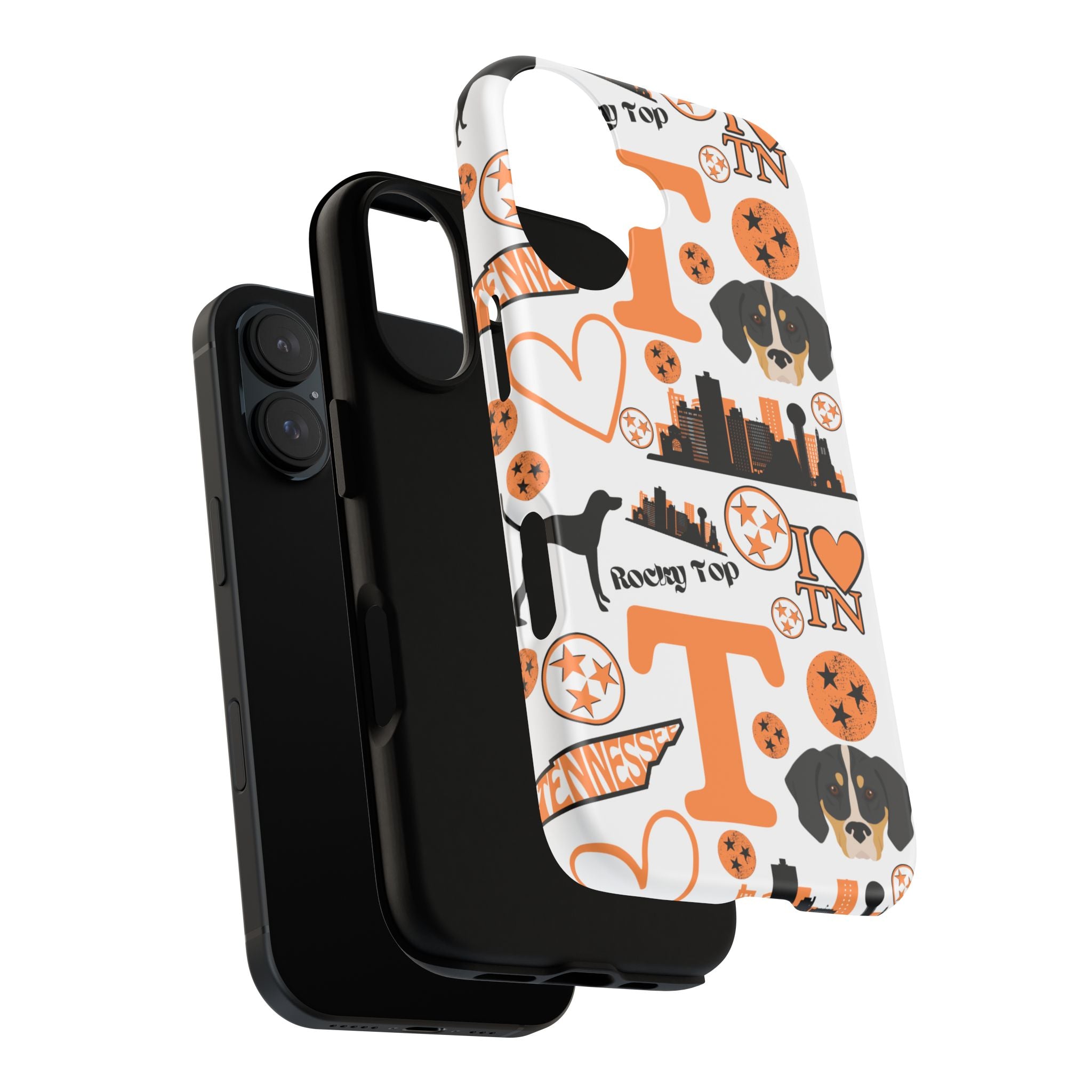 Tennessee Vols pattern Phone Case | Nashville skyline, Volunteers , orange and white