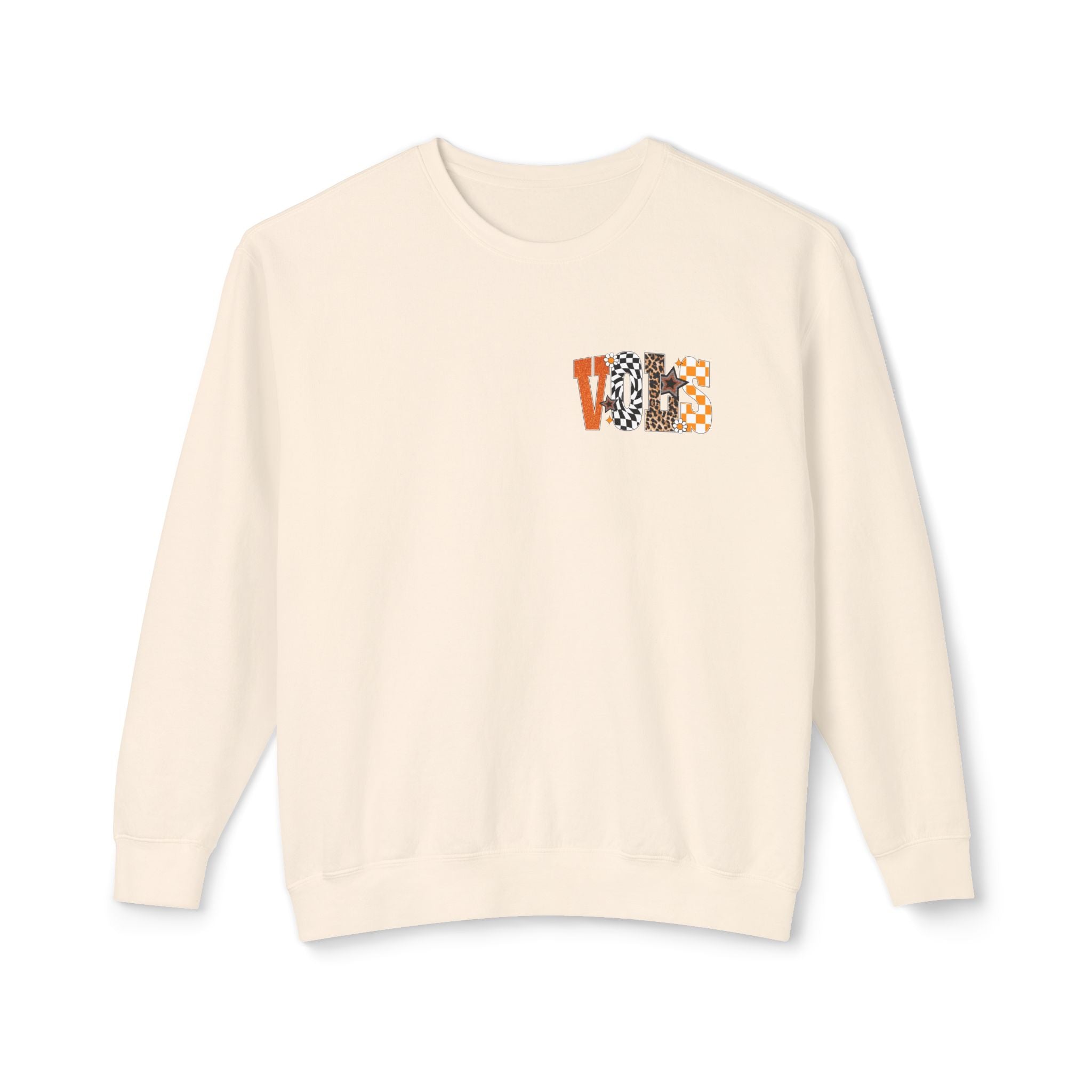 Tennessee Vols Volunteer on back side comfort colors sweatshirt for women