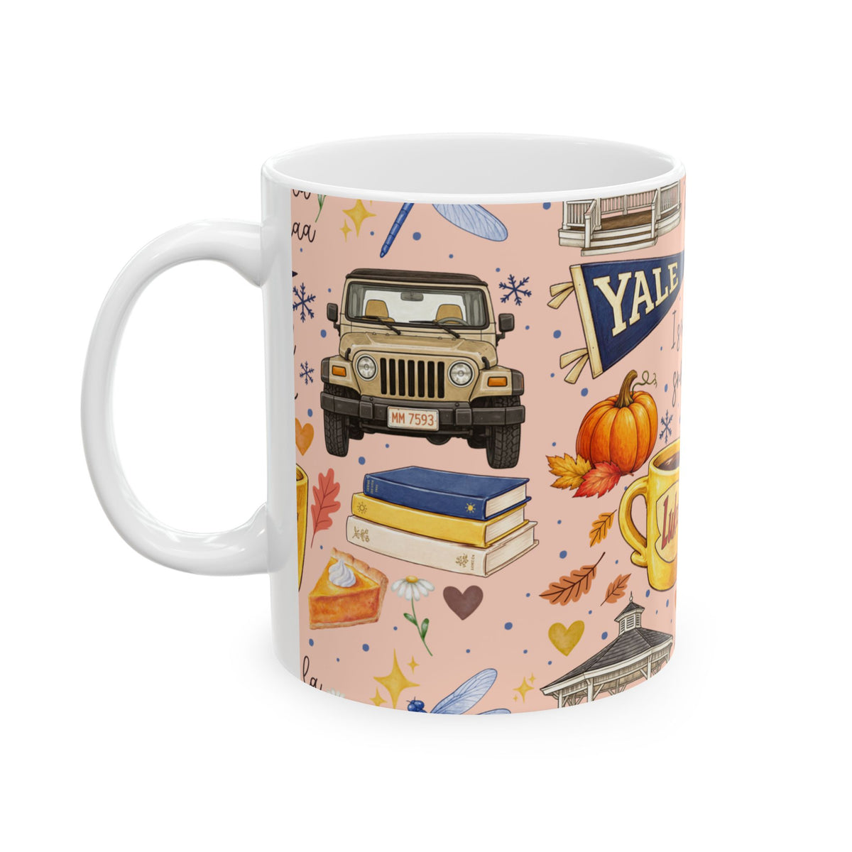 Stars Hollow Gilmore GIrls style Ceramic Mug, (11oz, 15oz)