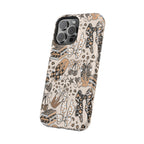 Cheetah bows iced coffee love Magnetic Impact-Resistant Cases