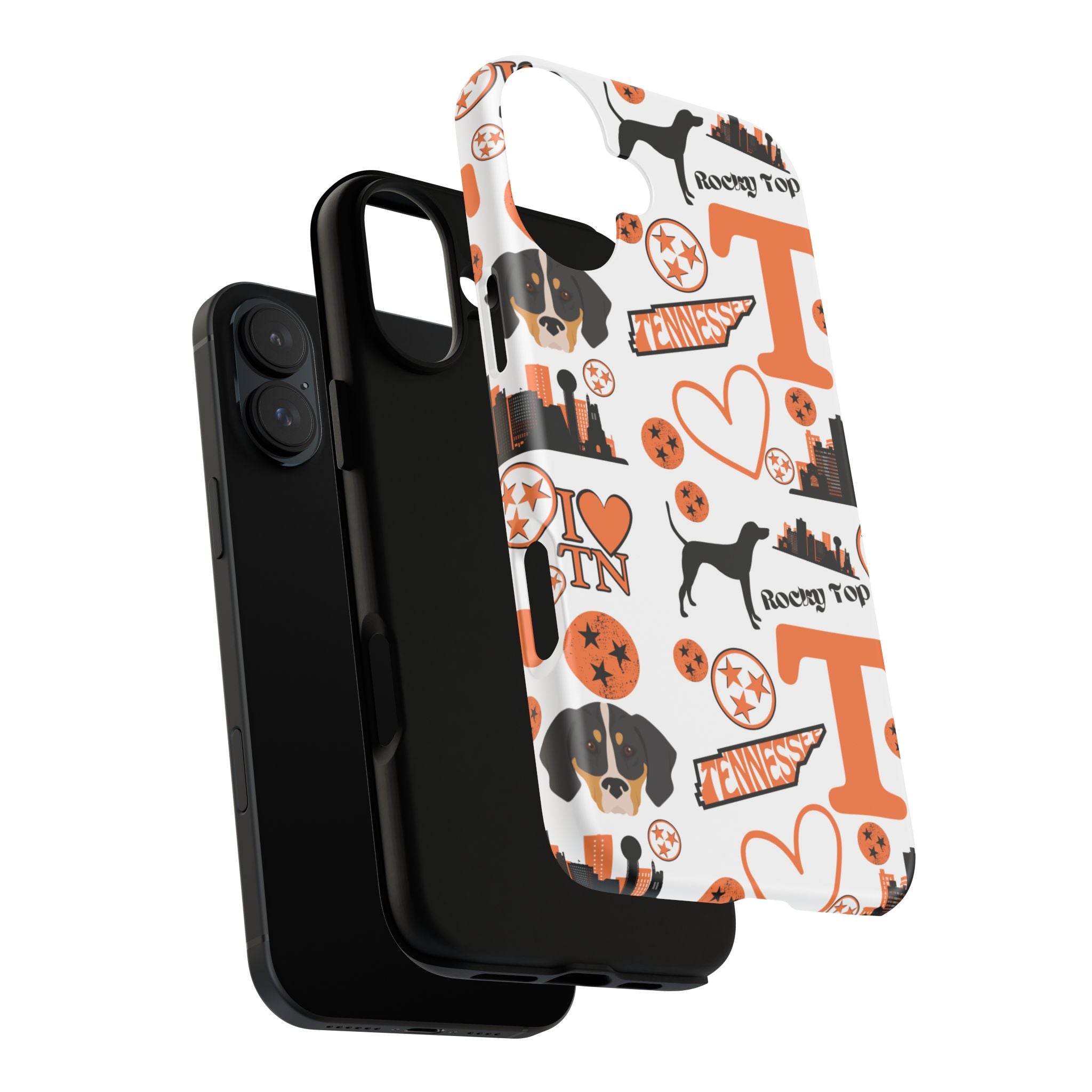 Tennessee Vols pattern Phone Case | Nashville skyline, Volunteers , orange and white