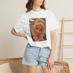 If i dont say it my face does humor comfort colors tee, Barbie expression tee
