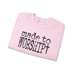 Made to Worship Christan Gildan Crewneck Sweatshirt