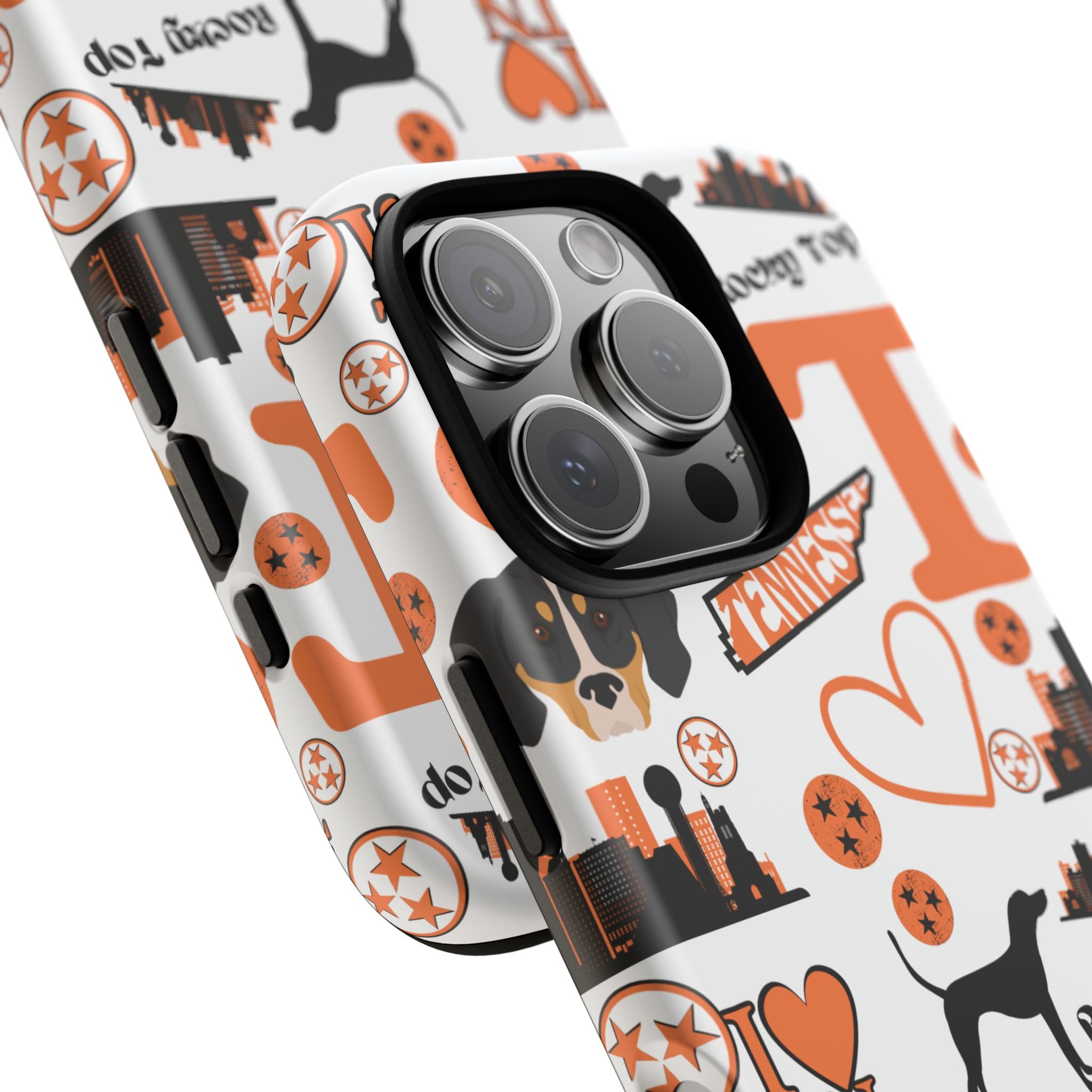 Tennessee Vols pattern Phone Case | Nashville skyline, Volunteers , orange and white