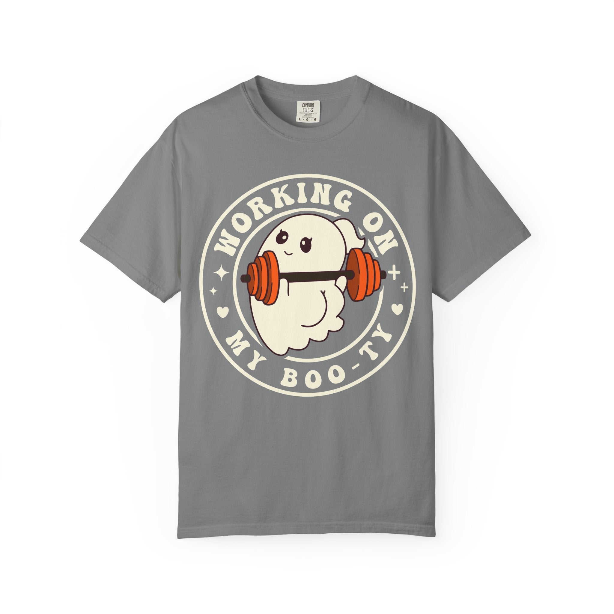 Ghost Lifter T-Shirt — Cute Ghost Weightlifting Gym Tee