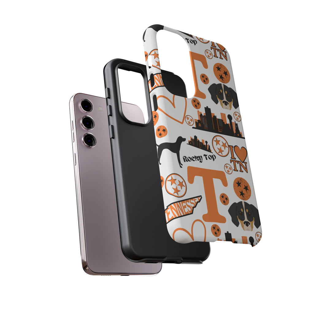 Tennessee Vols pattern Phone Case | Nashville skyline, Volunteers , orange and white