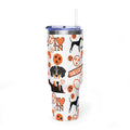 Tennessee Vols Collage 40oz Tumbler | Dog, Heart, City Icons TN fan cup