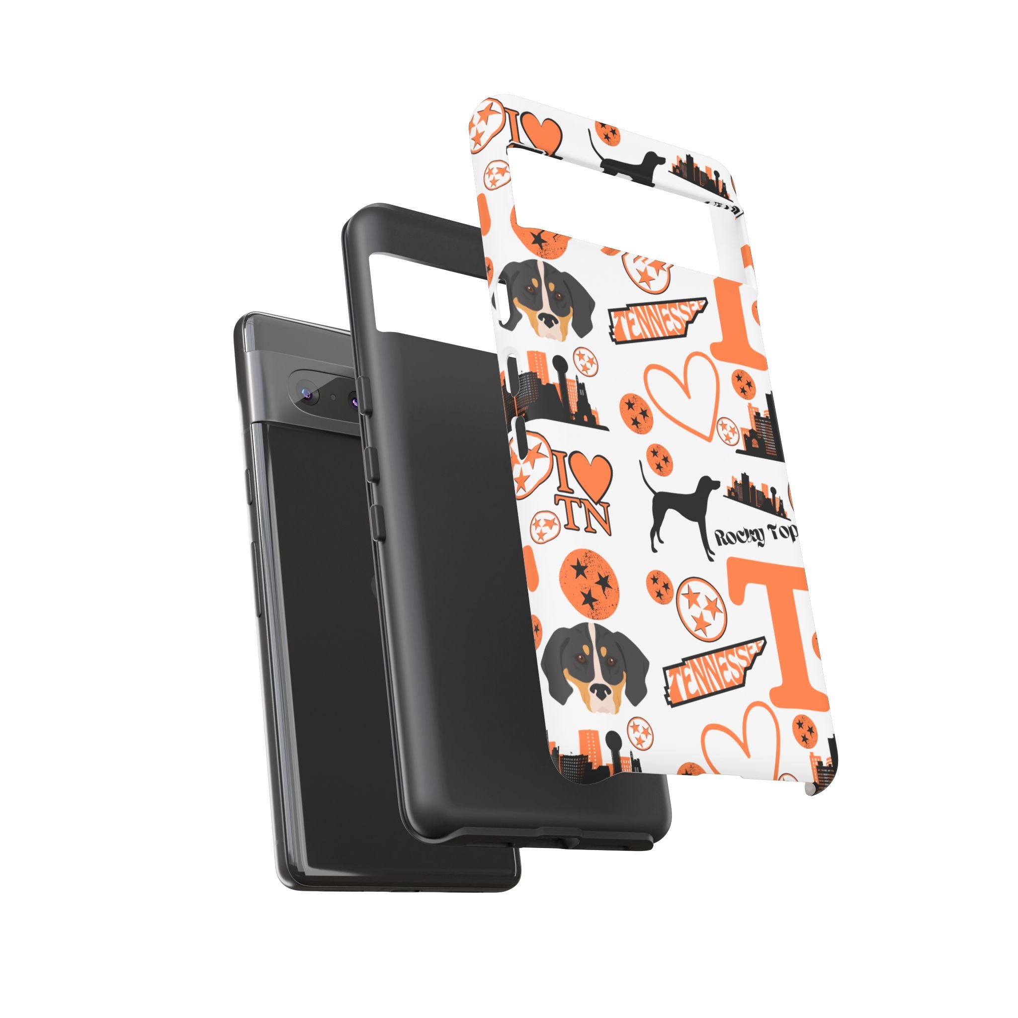 Tennessee Vols pattern Phone Case | Nashville skyline, Volunteers , orange and white