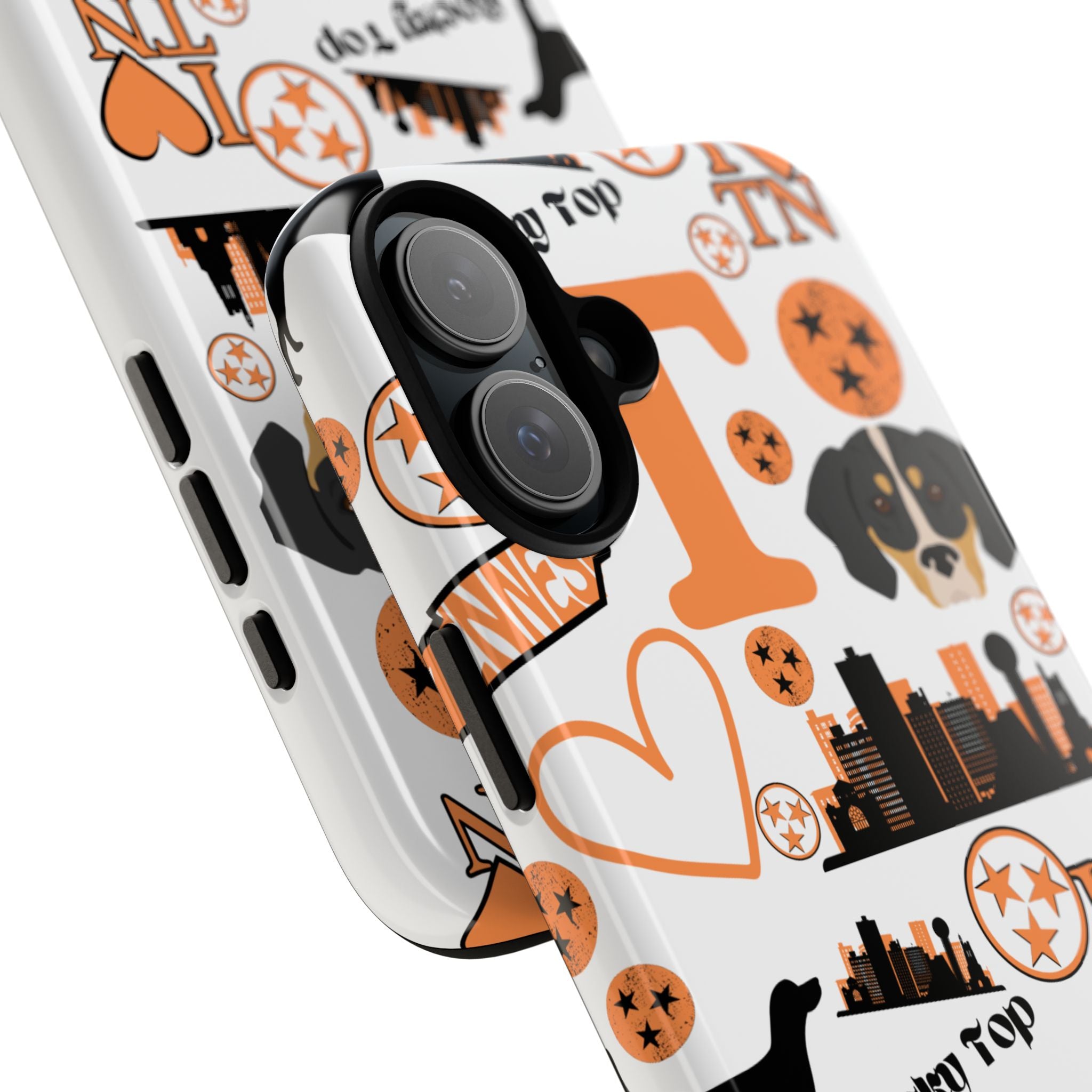 Tennessee Vols pattern Phone Case | Nashville skyline, Volunteers , orange and white
