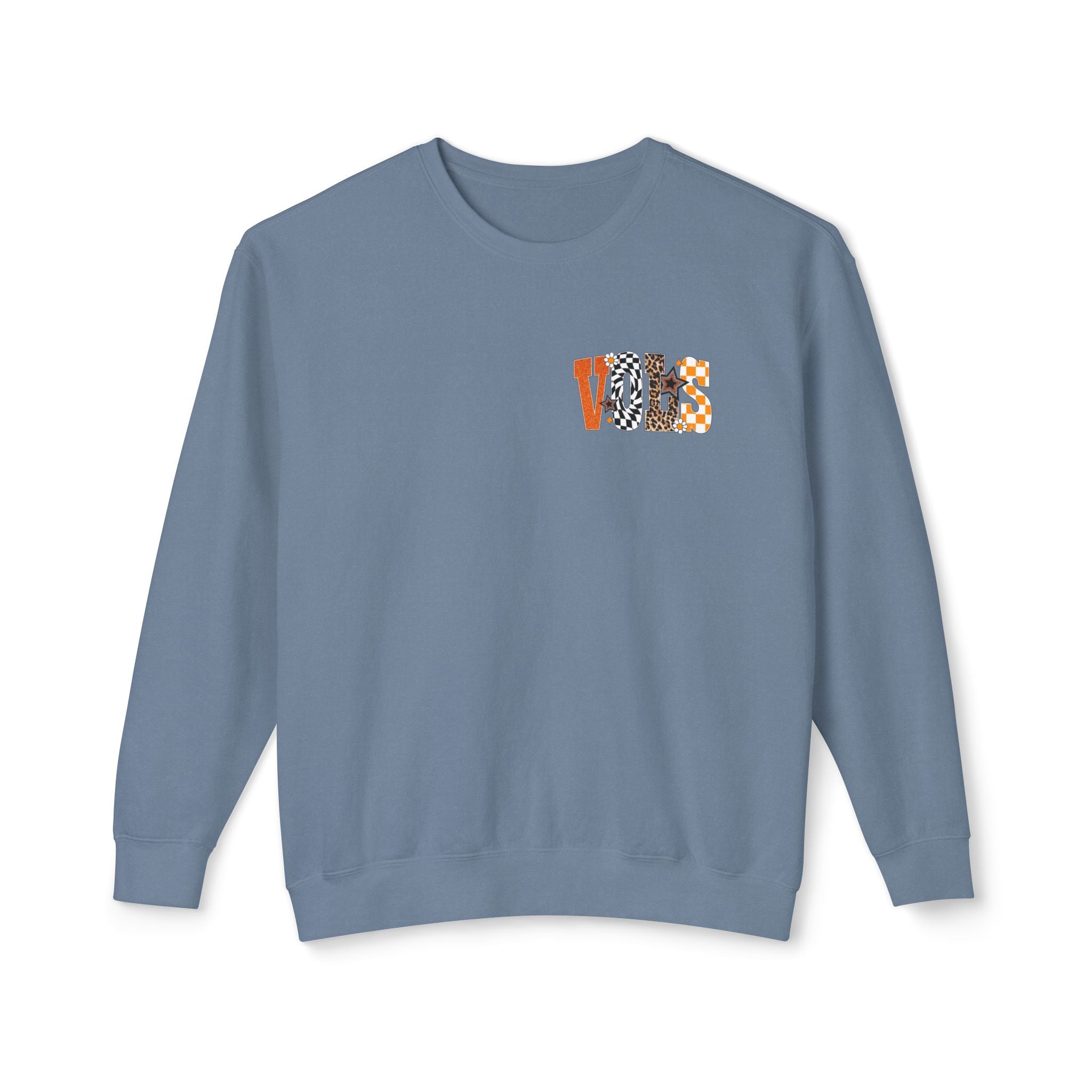 Tennessee Vols Volunteer on back side comfort colors sweatshirt for women