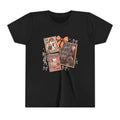 Youth Halloween Postage Stamp Tee — "Ain't No Ghosts Like Our Ghost" Retro Spooky Kids Shirt