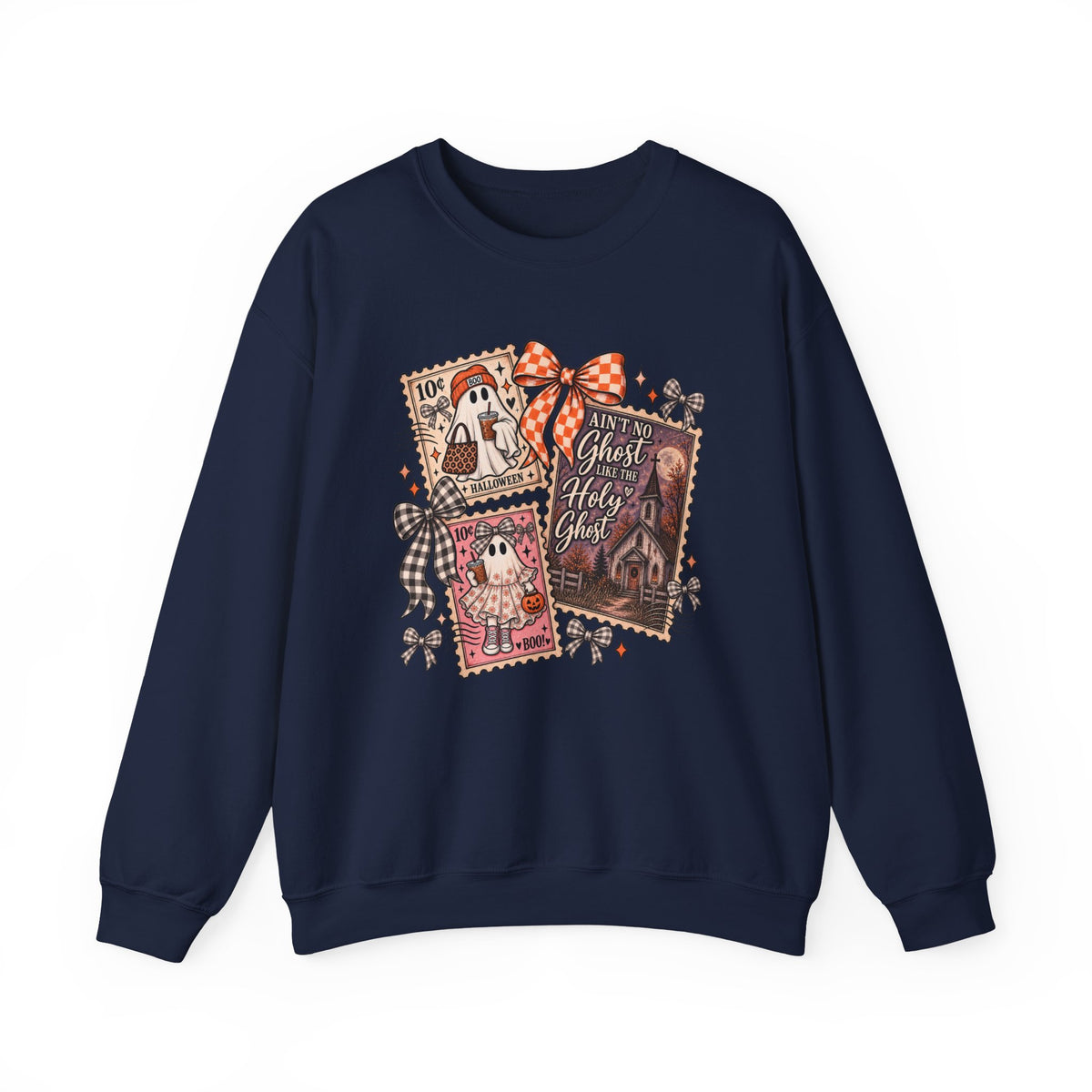Ain't No Ghost like the Holy Ghost, Gildan crewneck sweatshirt