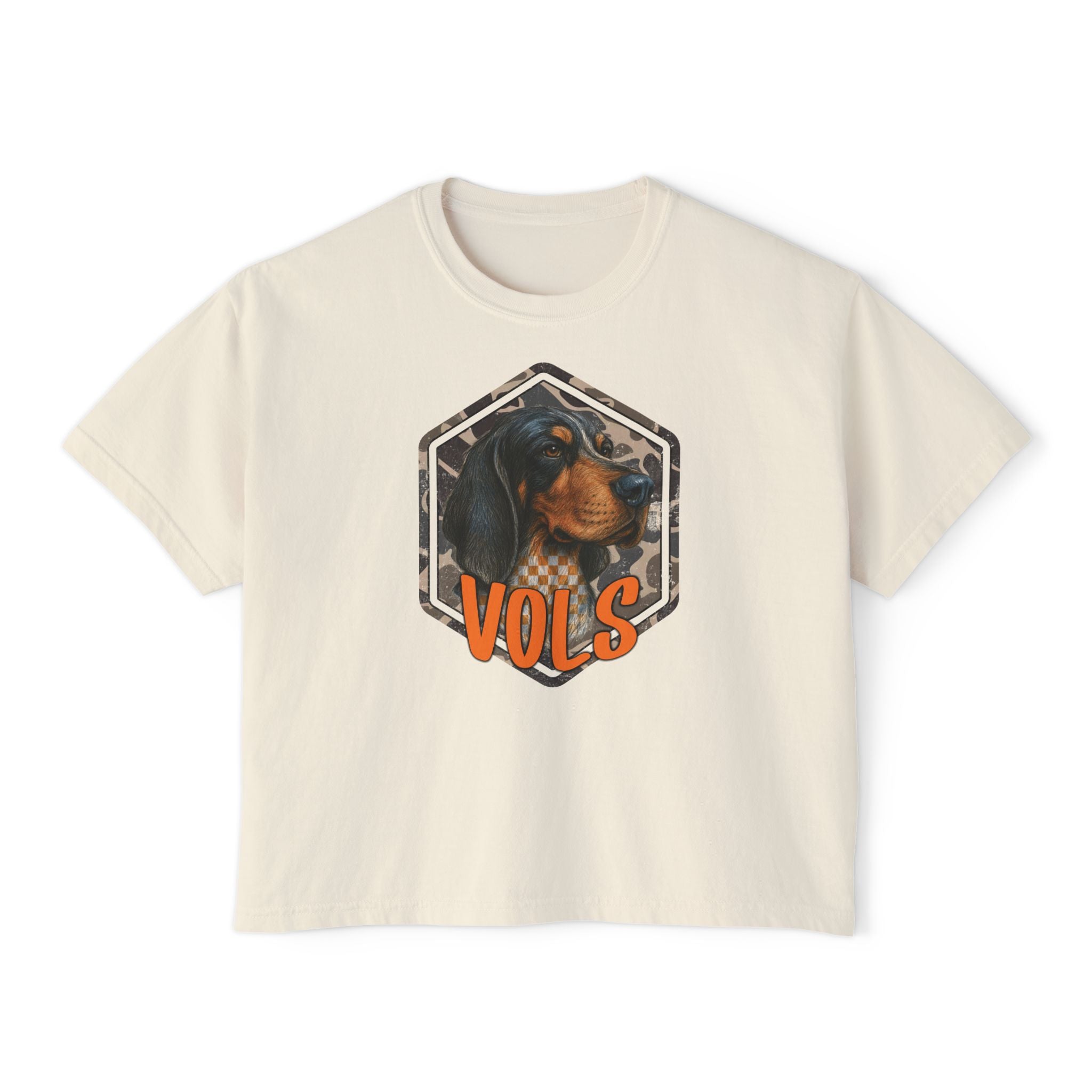 Women's TN camo Vols Boxy Tee