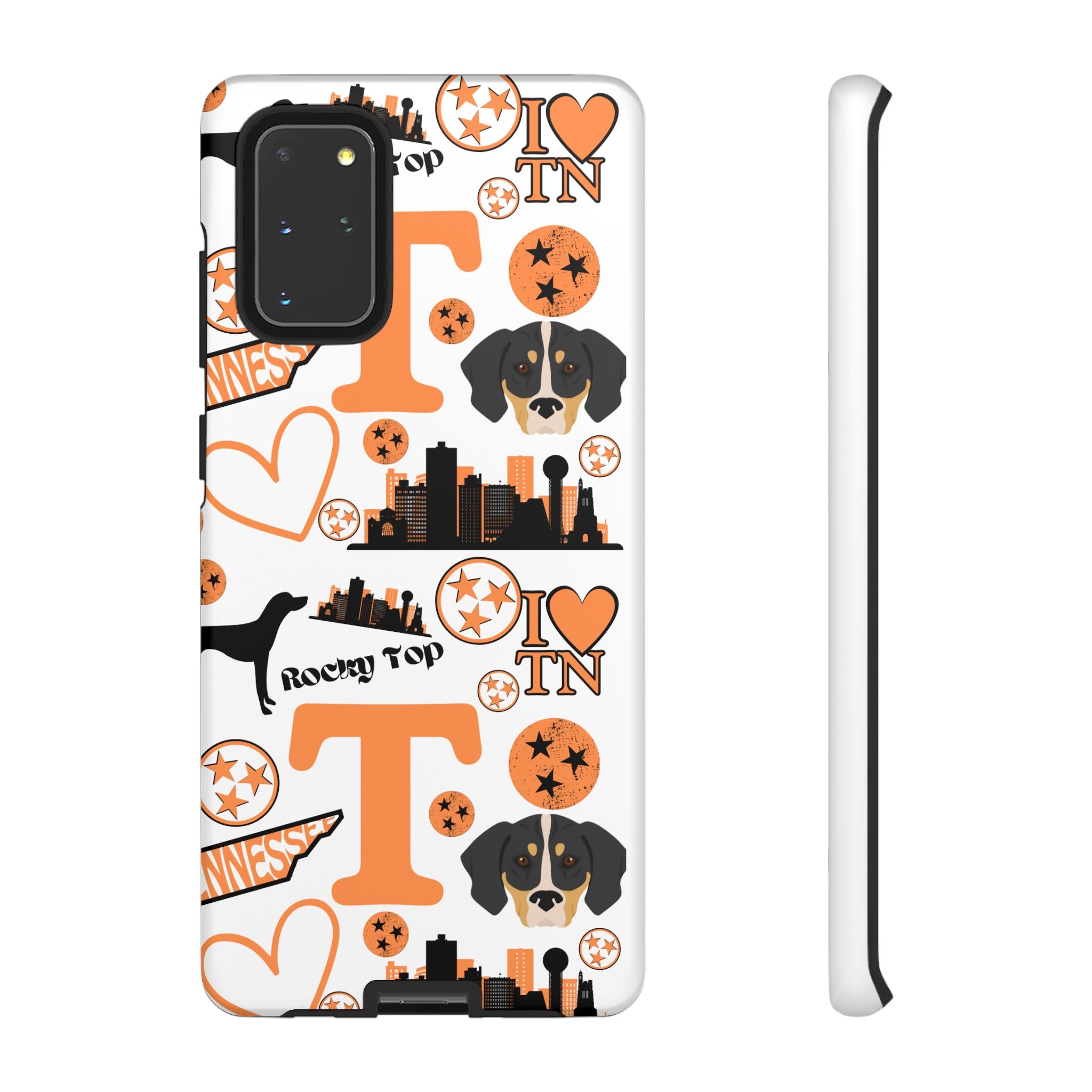 Tennessee Vols pattern Phone Case | Nashville skyline, Volunteers , orange and white