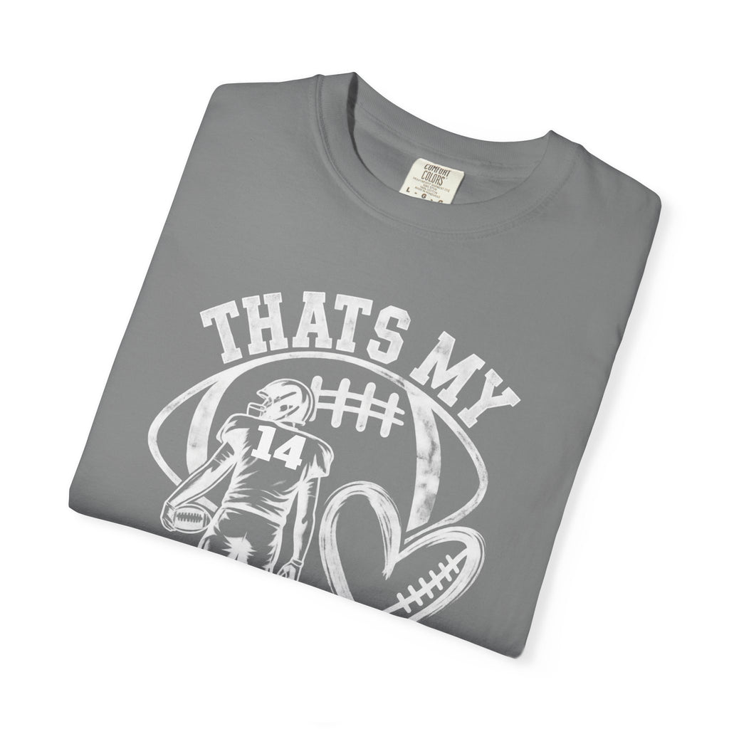 Football Mom/Dad T-Shirt - "That's My Heart on the Field" Youth Player Support Tee