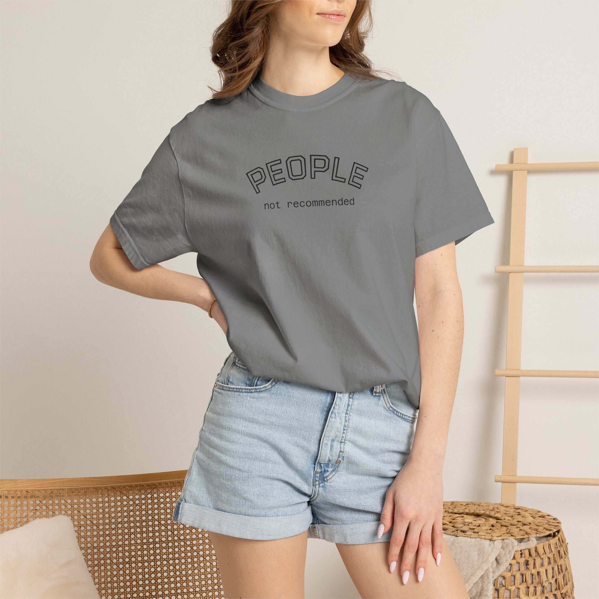 People not recommended Comfort COlors tshirt