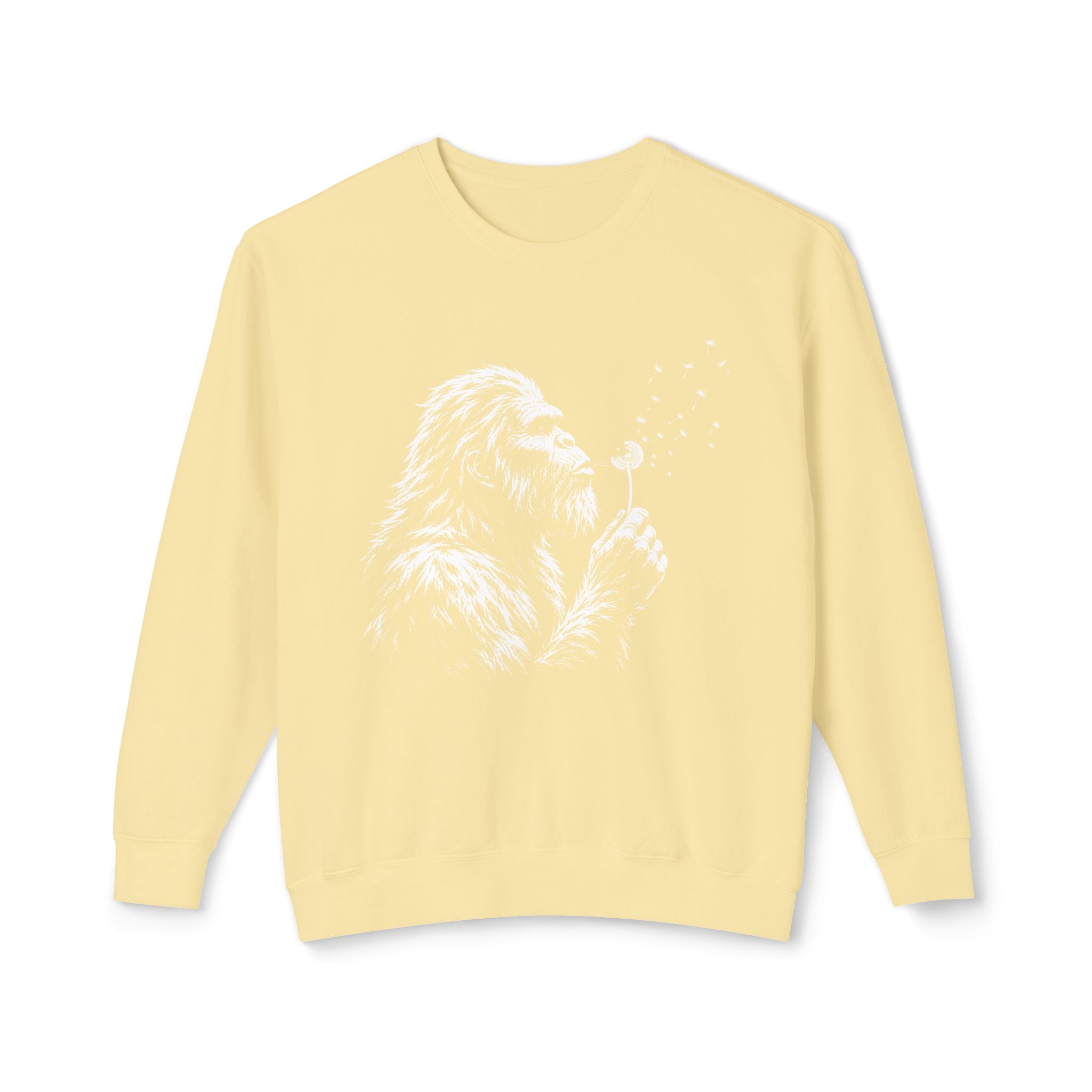 Bigfoot Dandelion Comfort Colors Sweatshirt