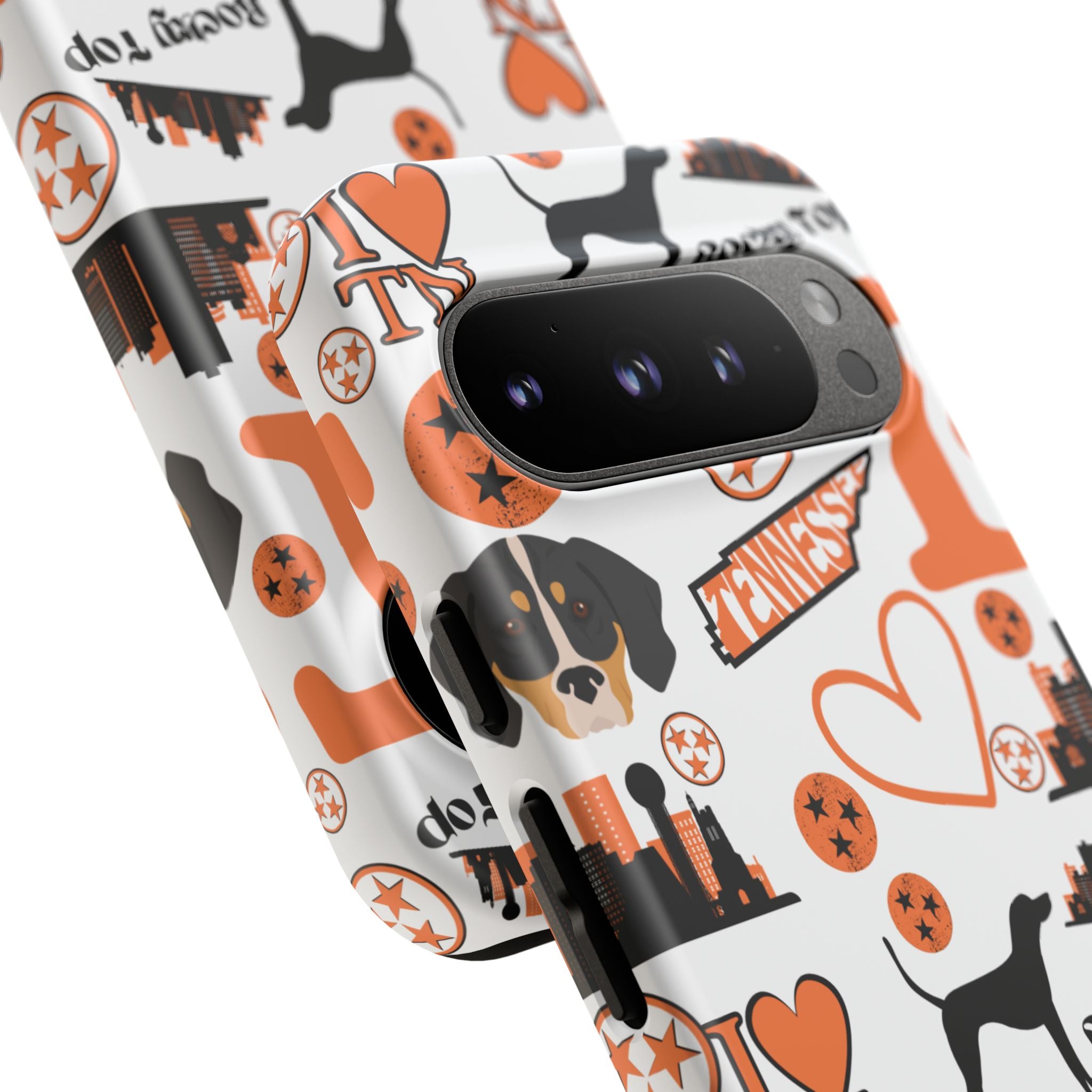 Tennessee Vols pattern Phone Case | Nashville skyline, Volunteers , orange and white