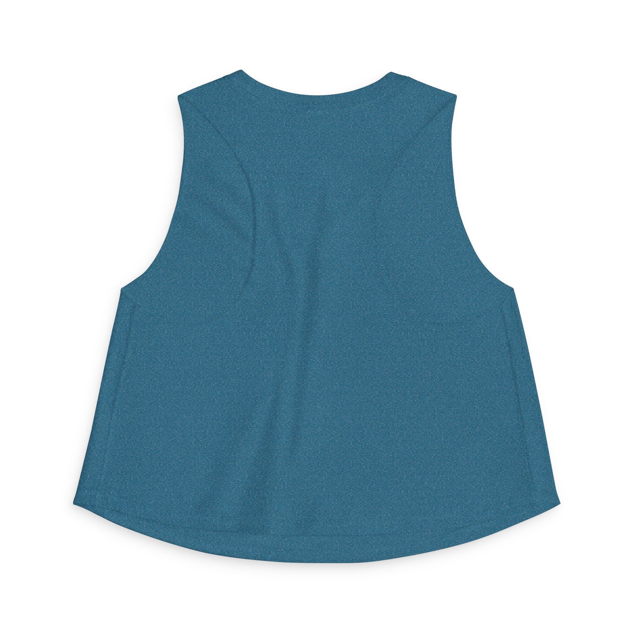 Crop Top — "Working On My Booty" Cute Ghost Weightlifting Fitness Tank