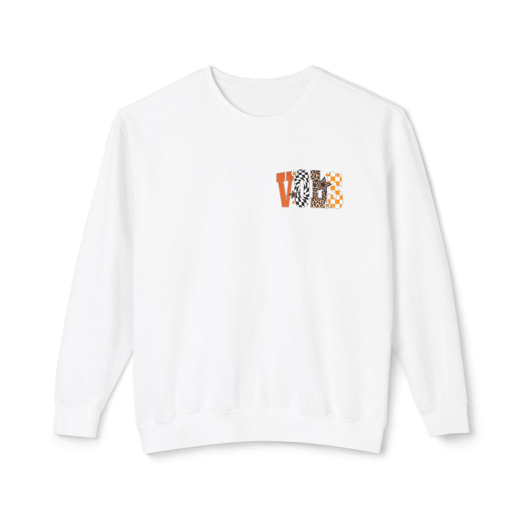 Tennessee Vols Volunteer on back side comfort colors sweatshirt for women