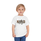 Mama's Boy Toddler matching Tee — Leopard Print Graphic Shirt for Baby Boys
