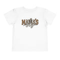 Mama's Boy Toddler matching Tee — Leopard Print Graphic Shirt for Baby Boys