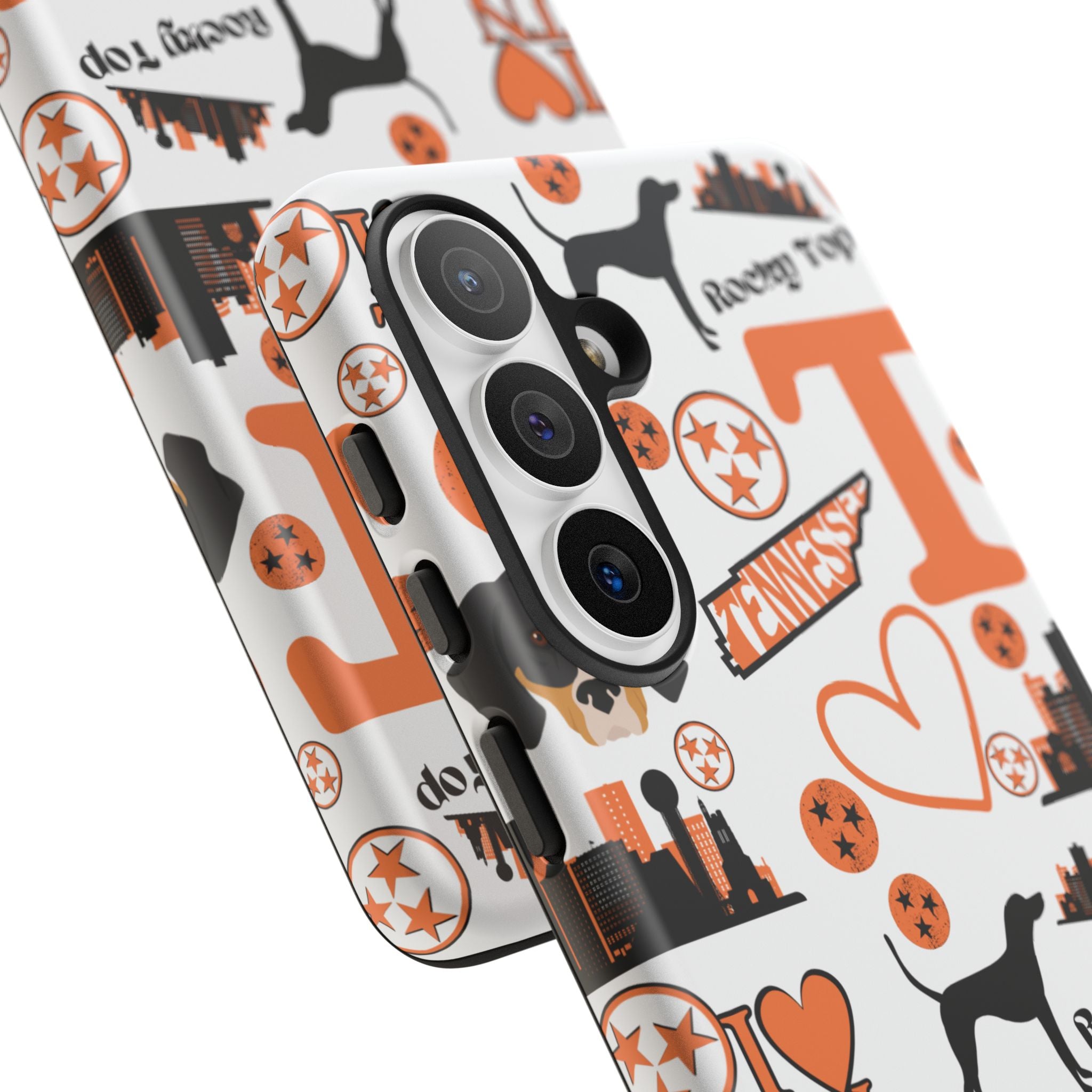 Tennessee Vols pattern Phone Case | Nashville skyline, Volunteers , orange and white
