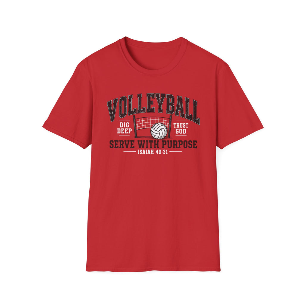 Volleyball "Serve With Purpose" T-Shirt