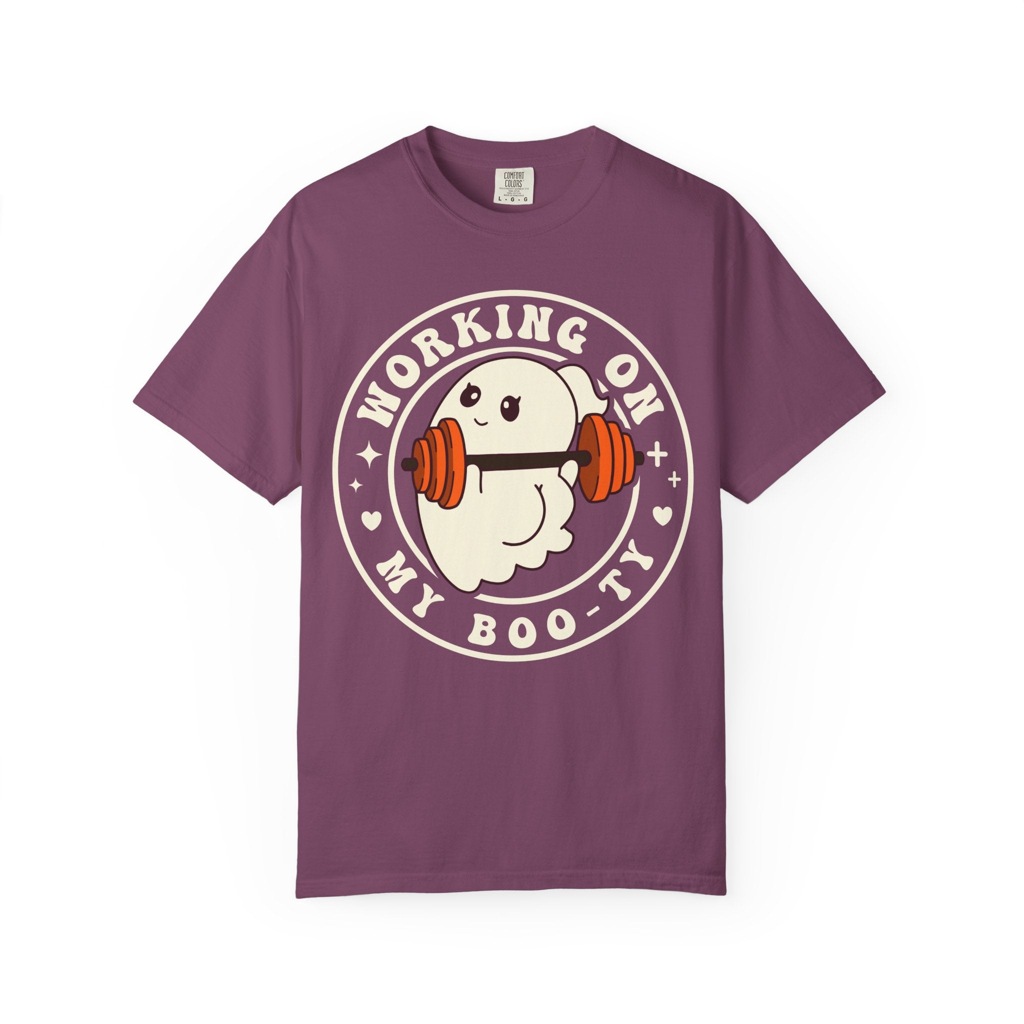 Ghost Lifter T-Shirt — Cute Ghost Weightlifting Gym Tee