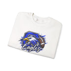 Eagles Football Crewneck Sweatshirt — Vintage Mascot Graphic