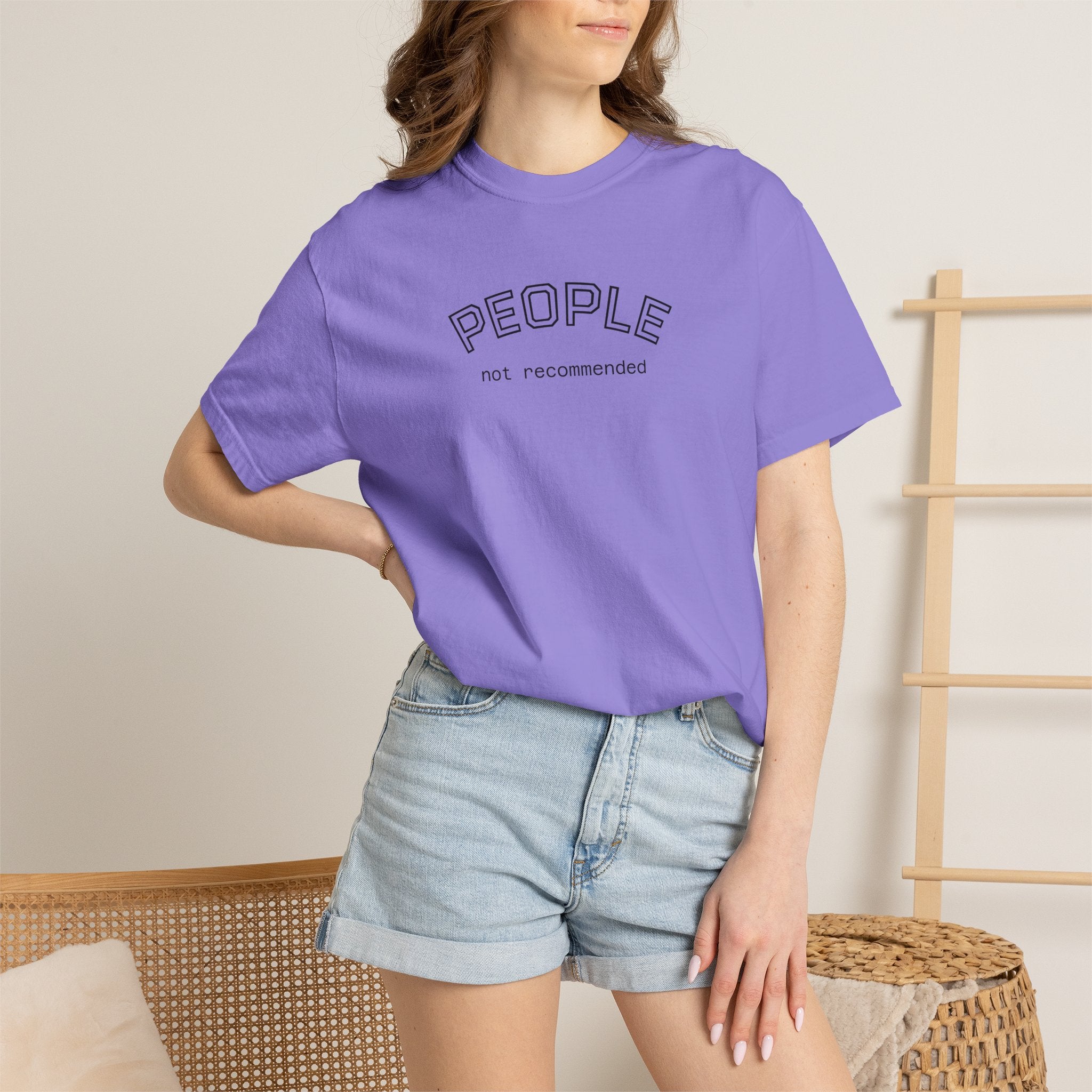 People not recommended Comfort COlors tshirt