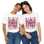 First Grade Pencils Leopard Print Kids Tee