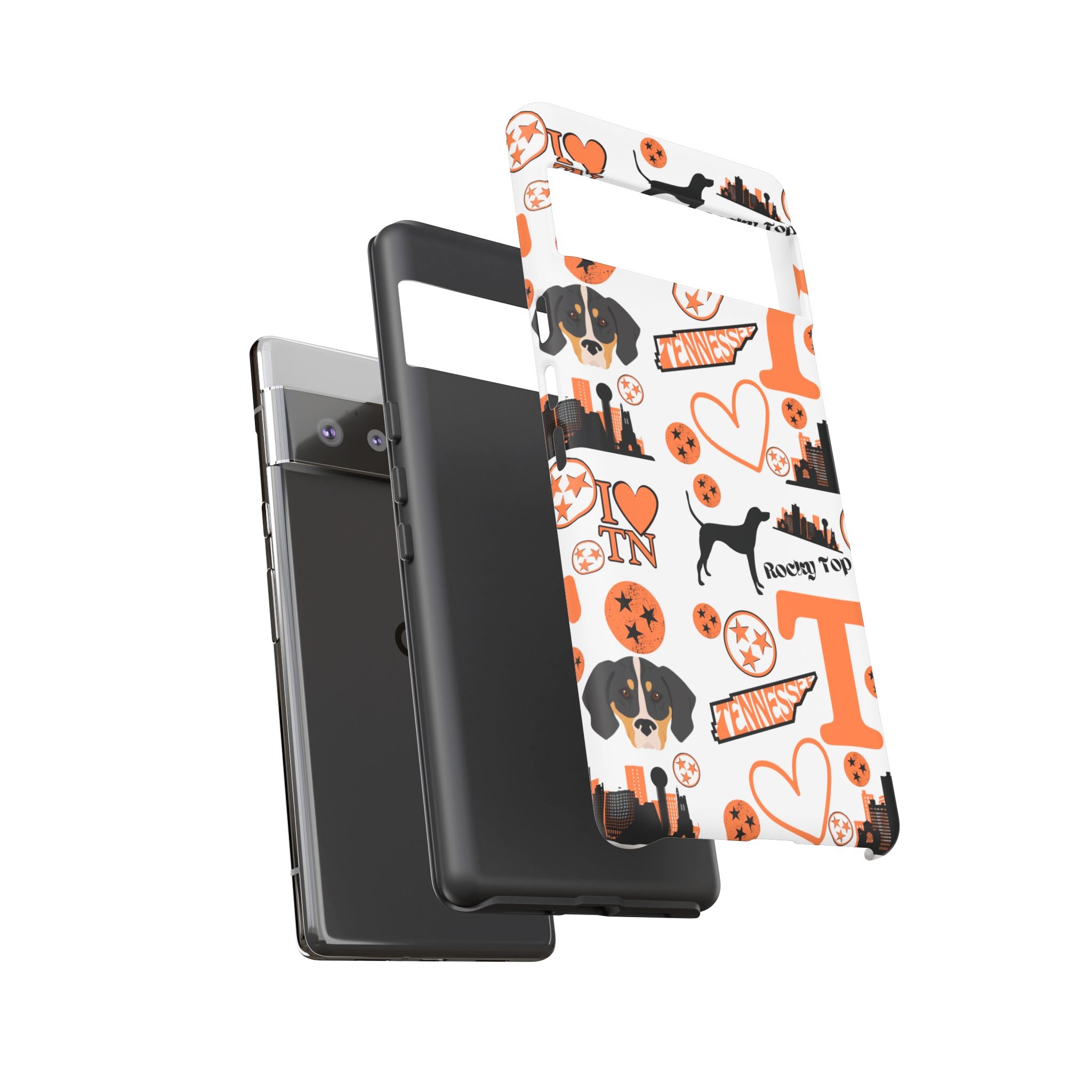 Tennessee Vols pattern Phone Case | Nashville skyline, Volunteers , orange and white