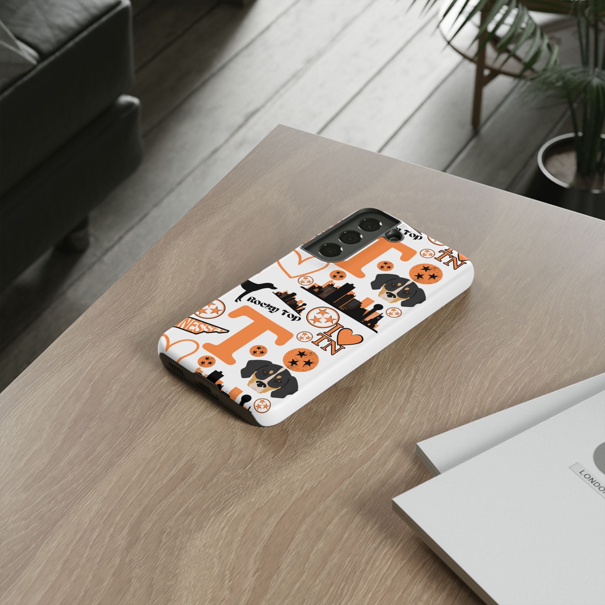 Tennessee Vols pattern Phone Case | Nashville skyline, Volunteers , orange and white