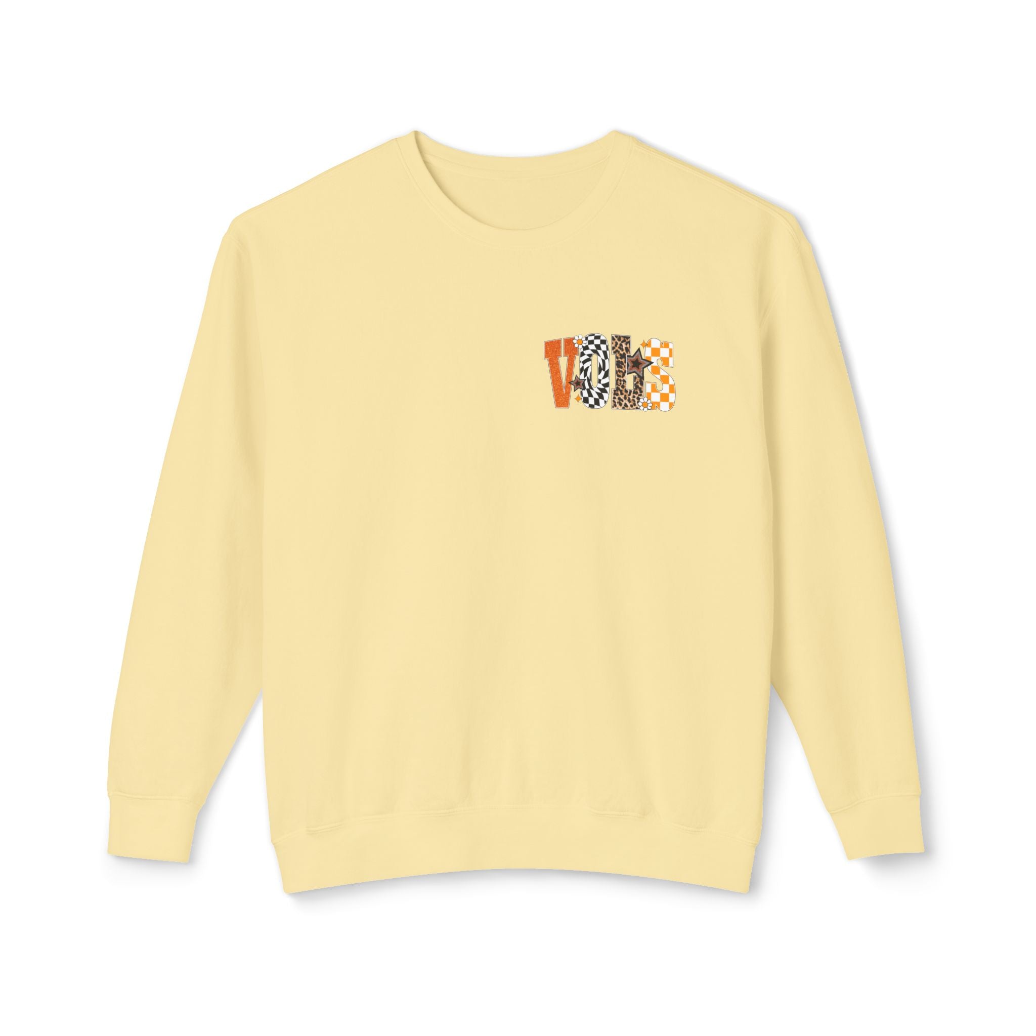 Tennessee Vols Volunteer on back side comfort colors sweatshirt for women