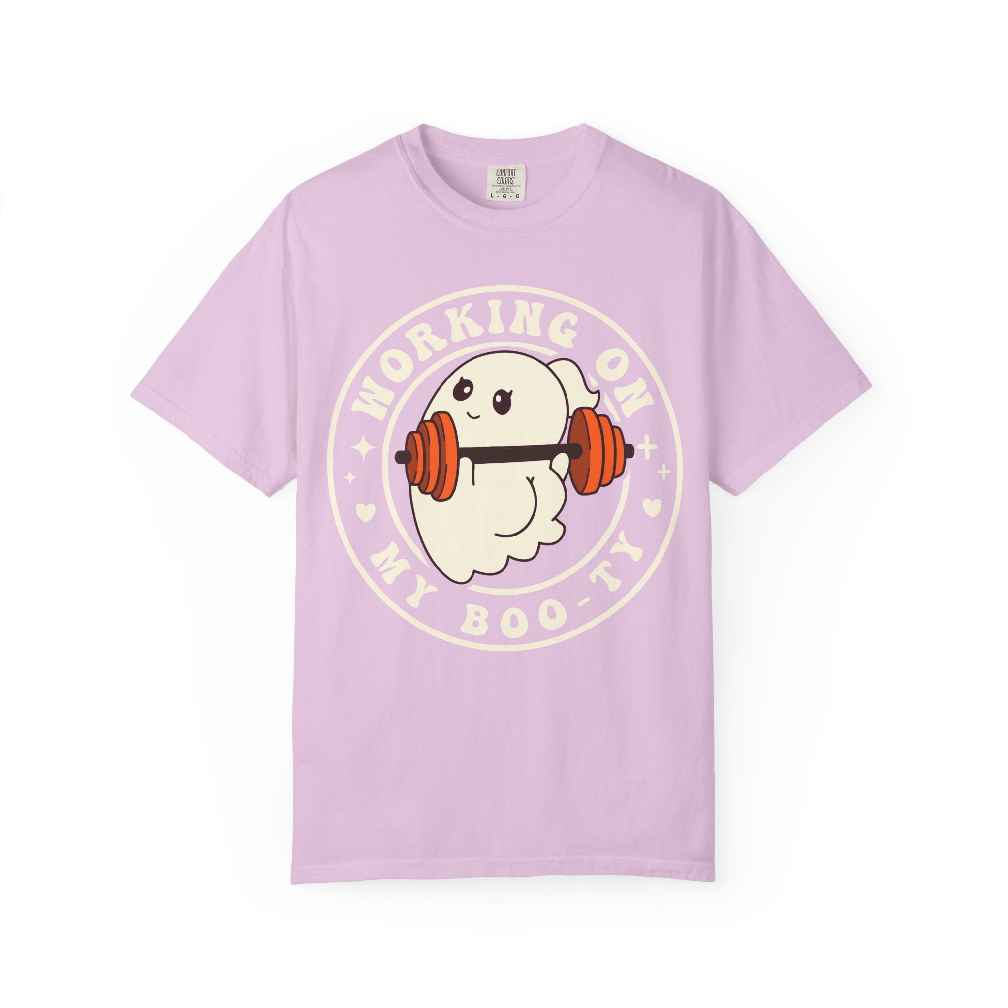 Ghost Lifter T-Shirt — Cute Ghost Weightlifting Gym Tee
