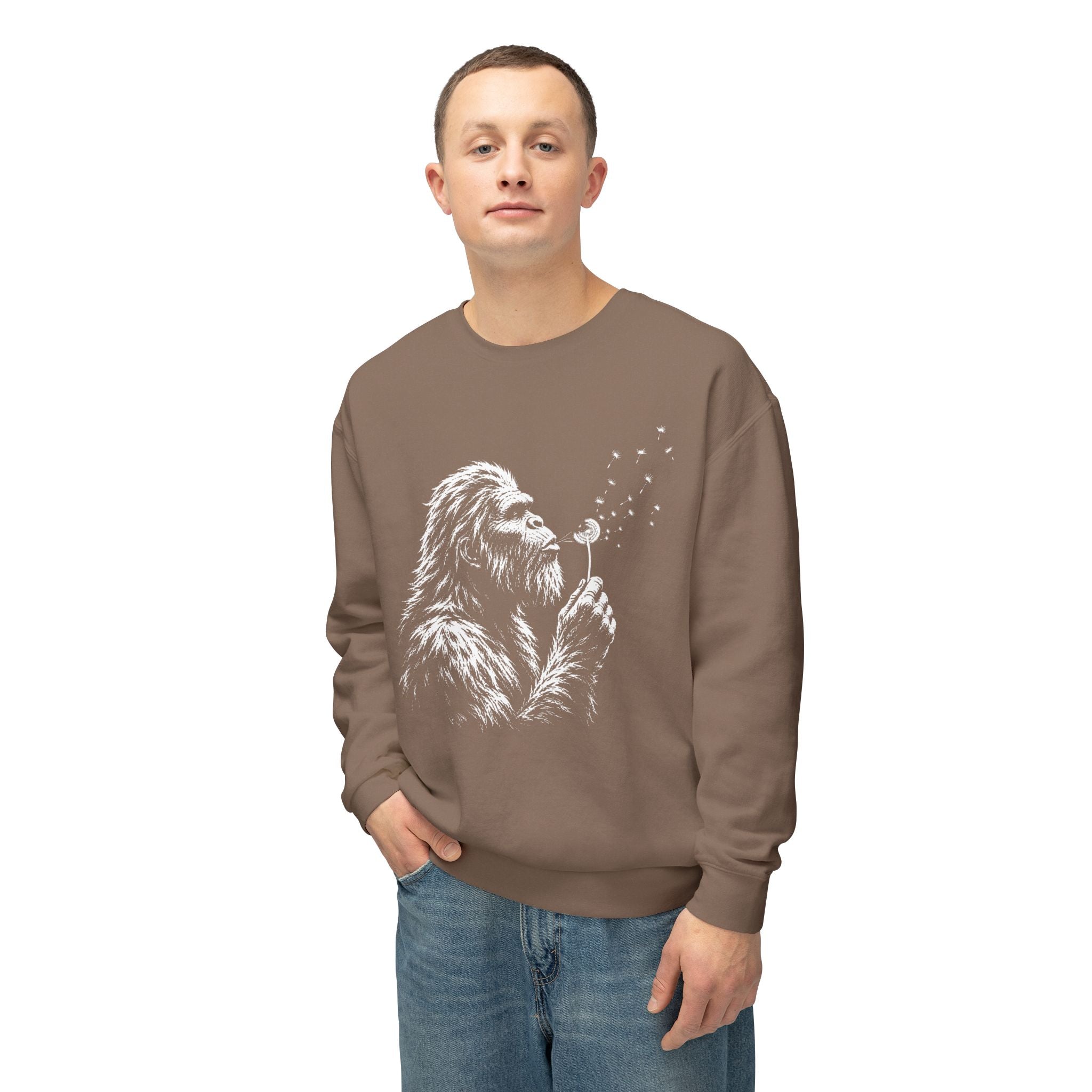 Bigfoot Dandelion Comfort Colors Sweatshirt