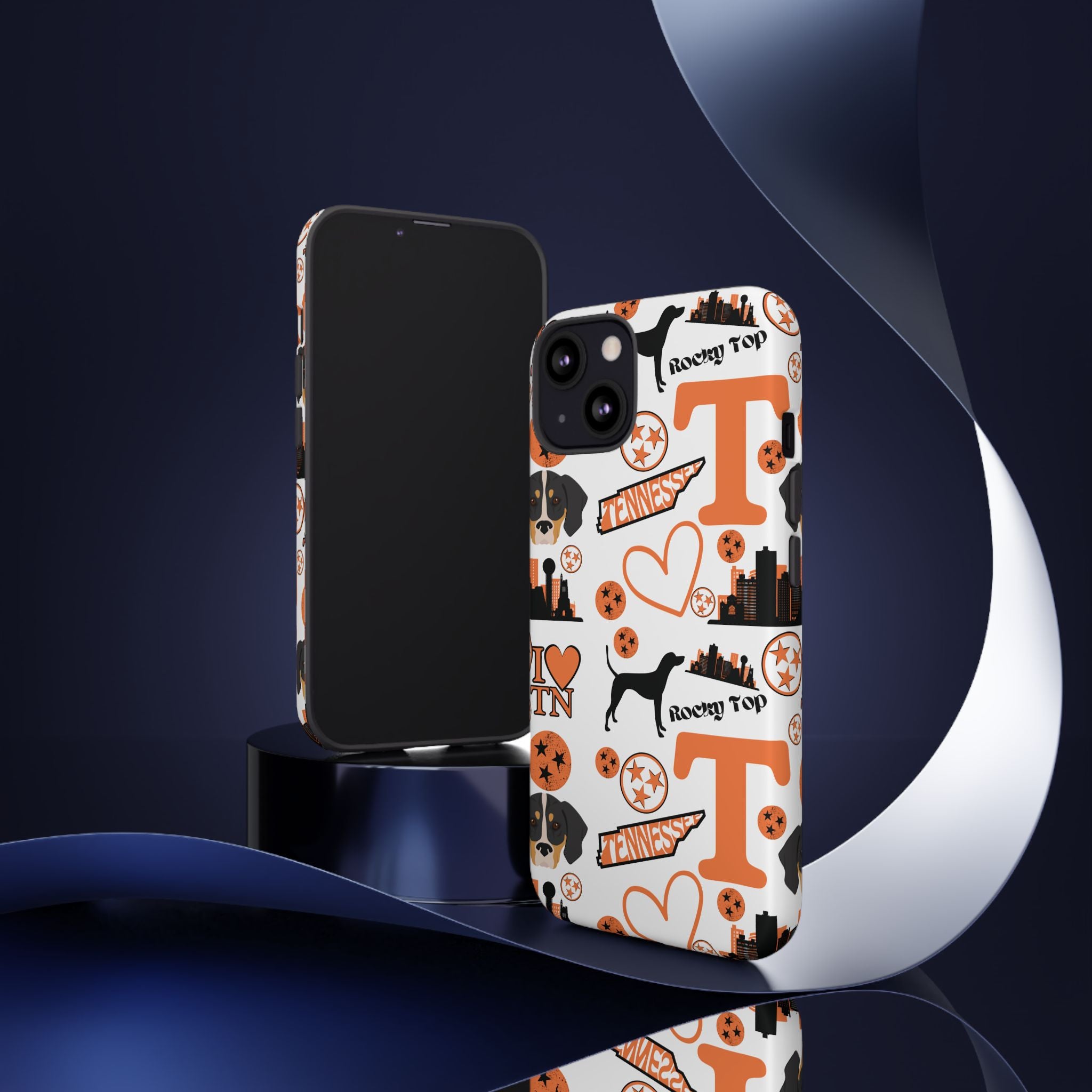 Tennessee Vols pattern Phone Case | Nashville skyline, Volunteers , orange and white