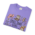 Small town girl , Jesus and sweet tea girl, comfort colors tee