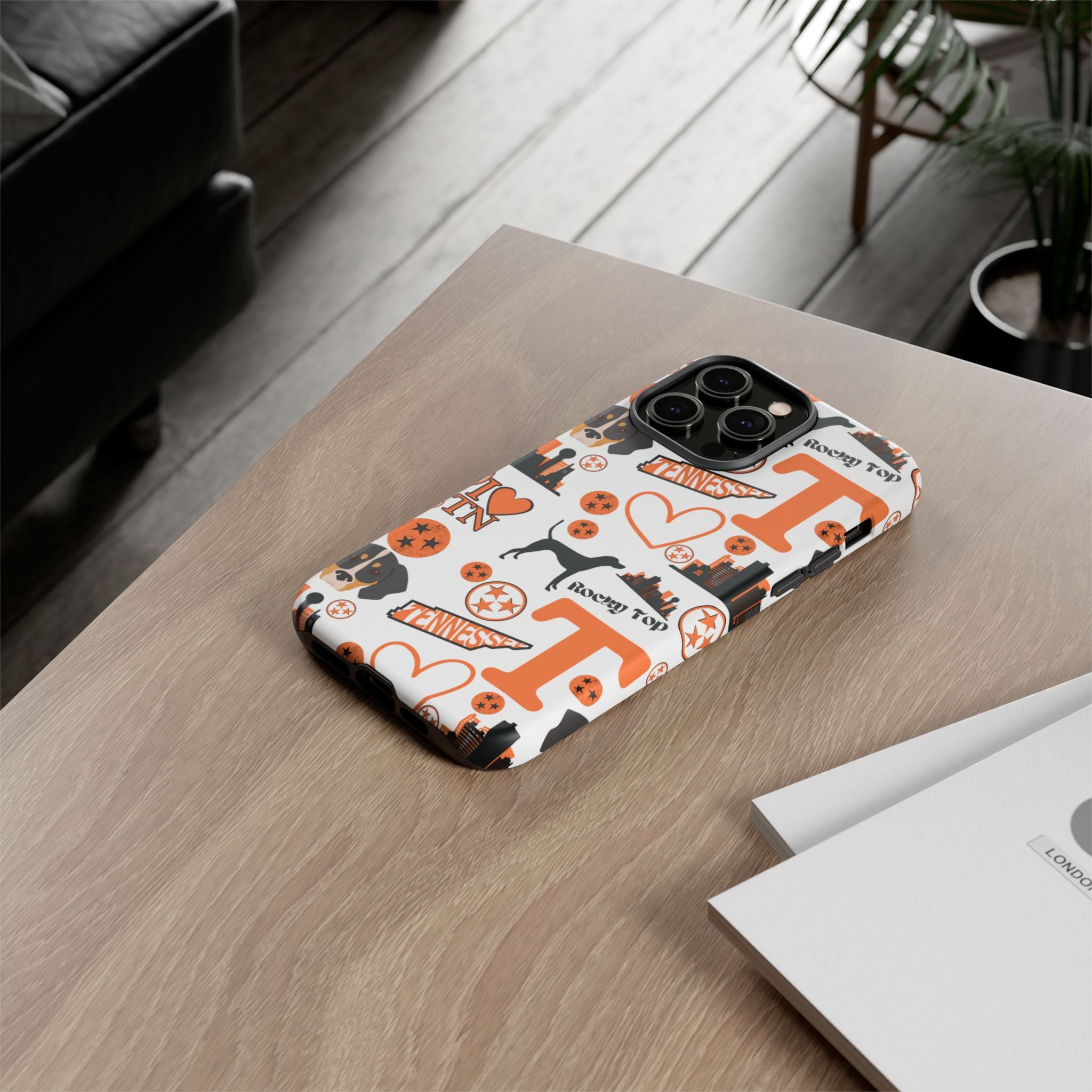 Tennessee Vols pattern Phone Case | Nashville skyline, Volunteers , orange and white