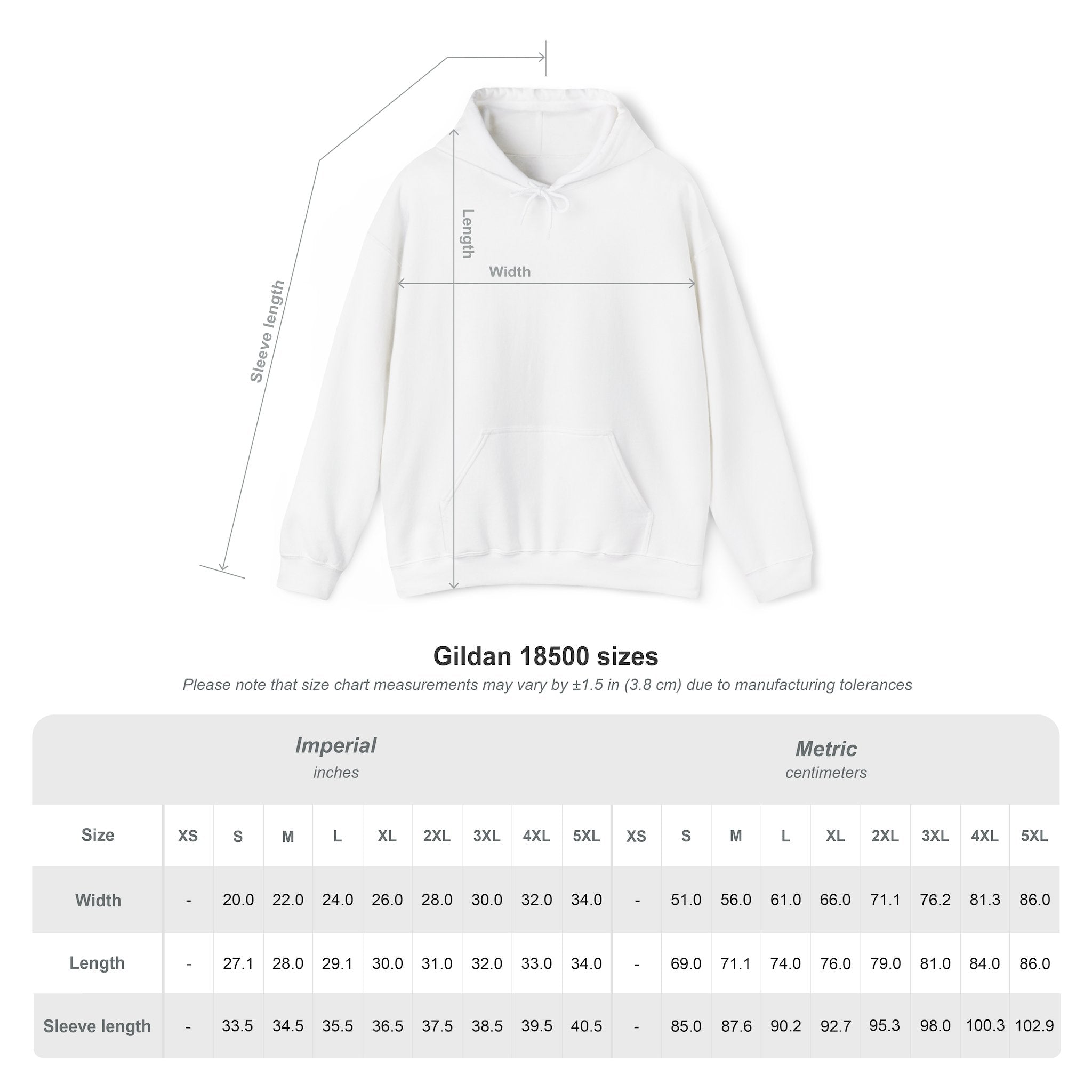 COSBY Gildan Heavy Blend™ Hooded Sweatshirt