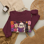 Spooky Book Club Sweatshirt | Halloween Ghost Reading Graphic | Cozy Fall Book Lover Crewneck