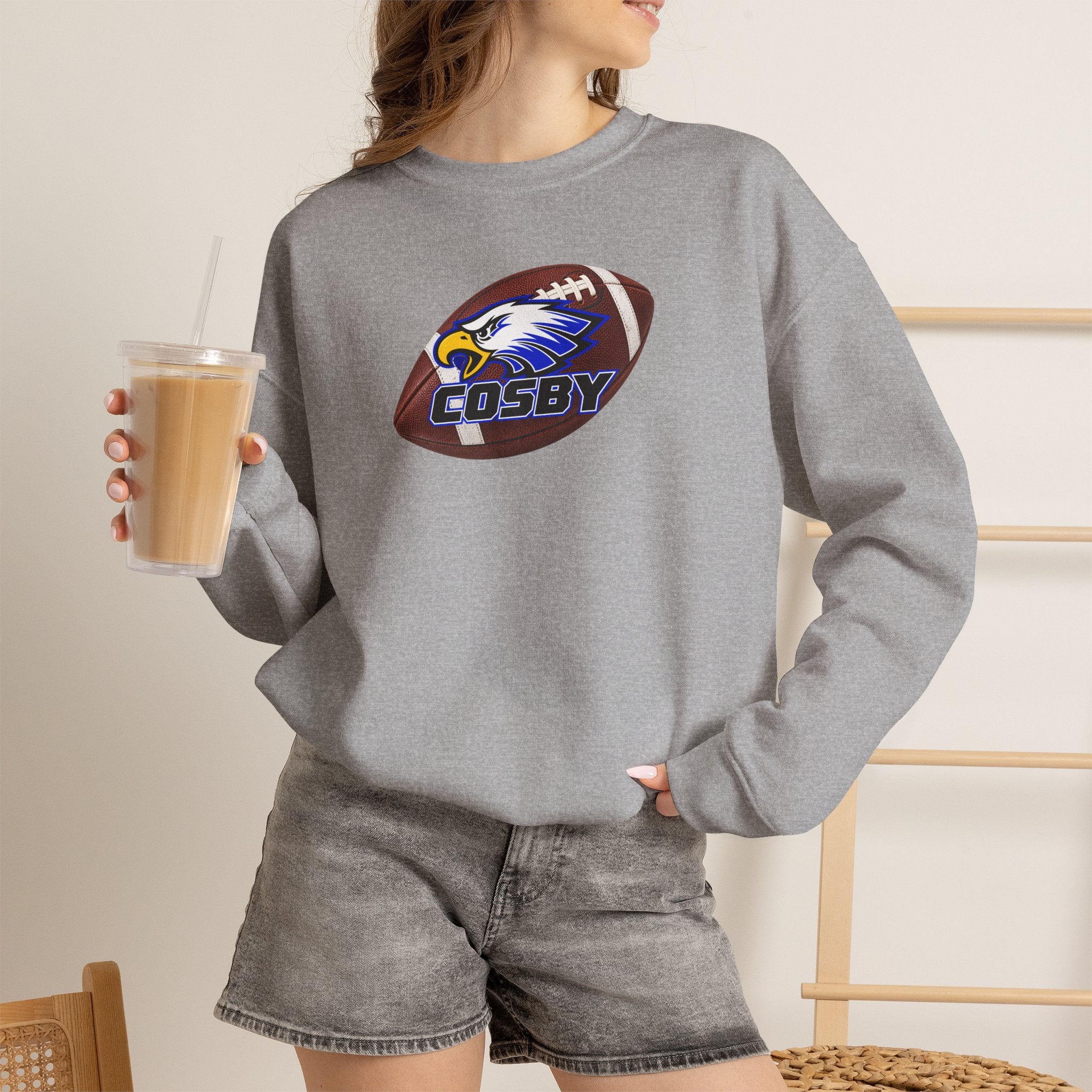Cosby Football Unisex Heavy Blend™ Crewneck Sweatshirt