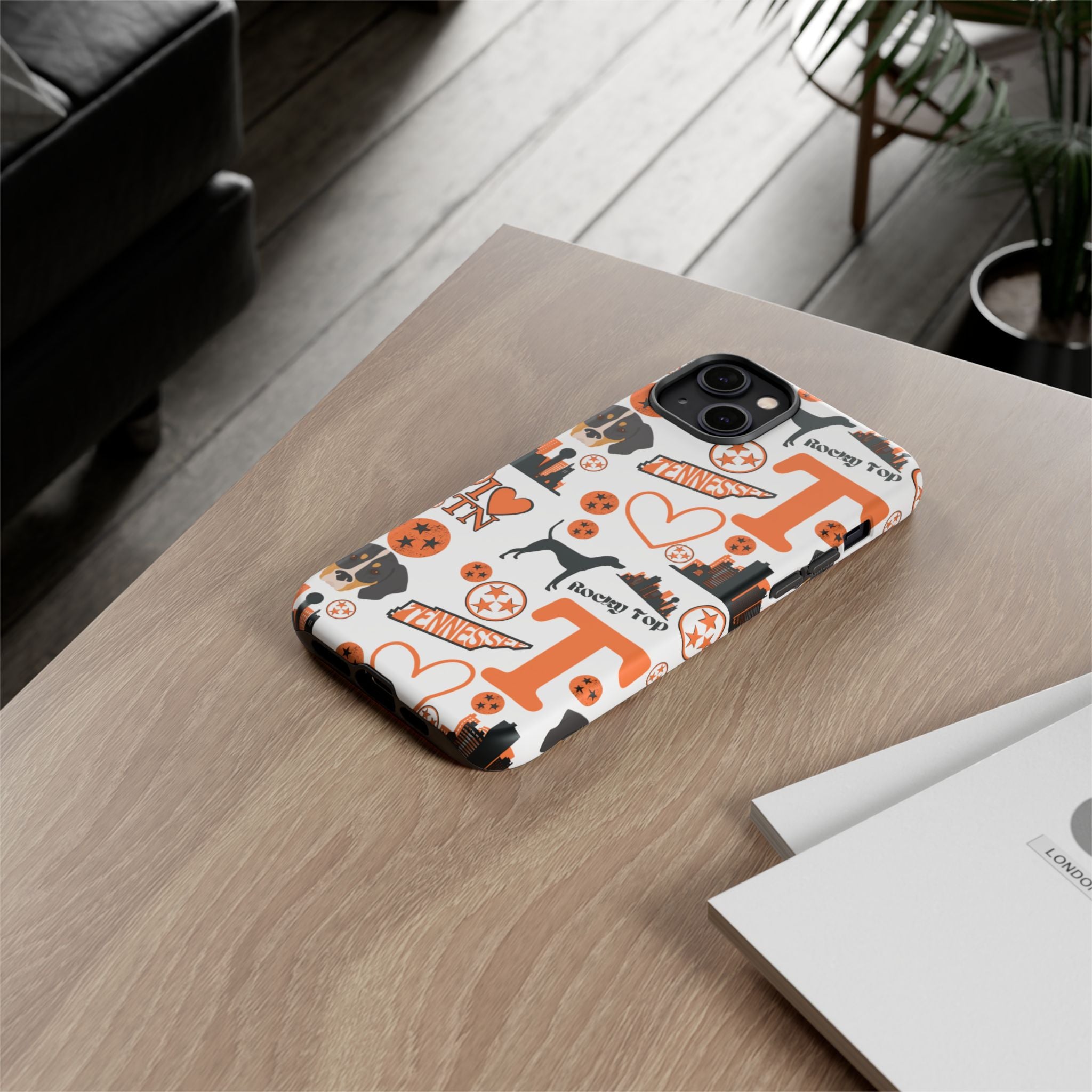 Tennessee Vols pattern Phone Case | Nashville skyline, Volunteers , orange and white