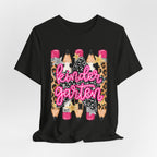 Kindergarten Pencils T-Shirt — Cute Leopard Print School Tee