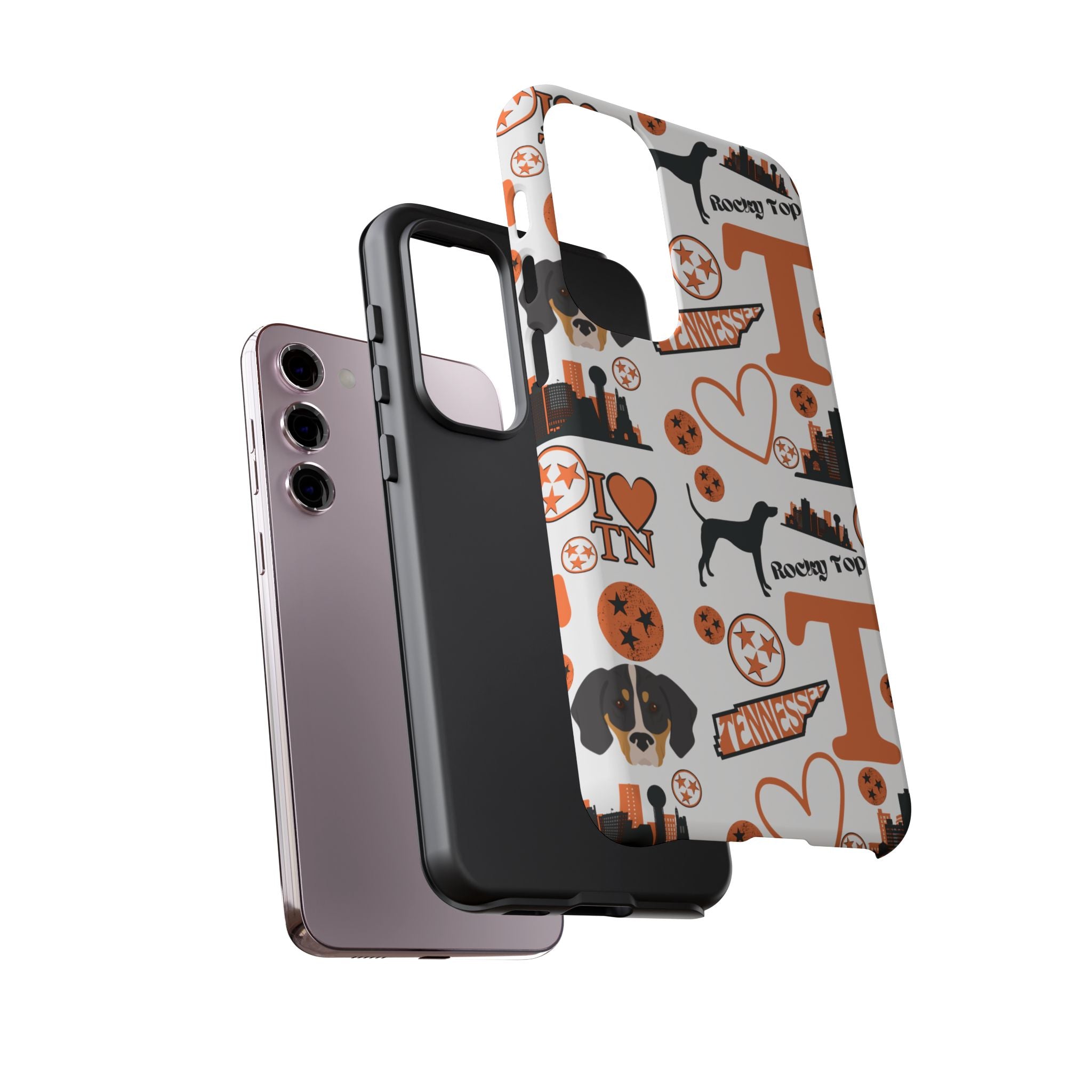 Tennessee Vols pattern Phone Case | Nashville skyline, Volunteers , orange and white