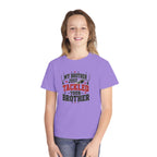 Youth Tee - "My Brother Just Tackled Your Brother" Football Kids Shirt