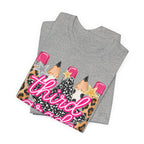 Third Grade Pencils T‑Shirt — Leopard & Glitter Back-to-School Tee