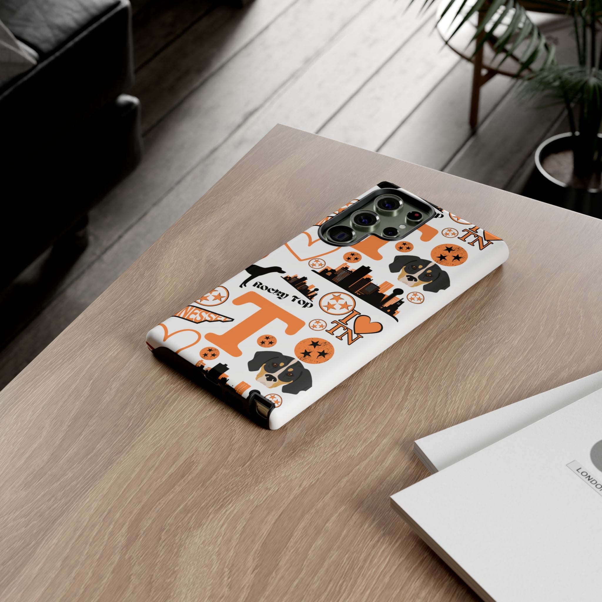 Tennessee Vols pattern Phone Case | Nashville skyline, Volunteers , orange and white