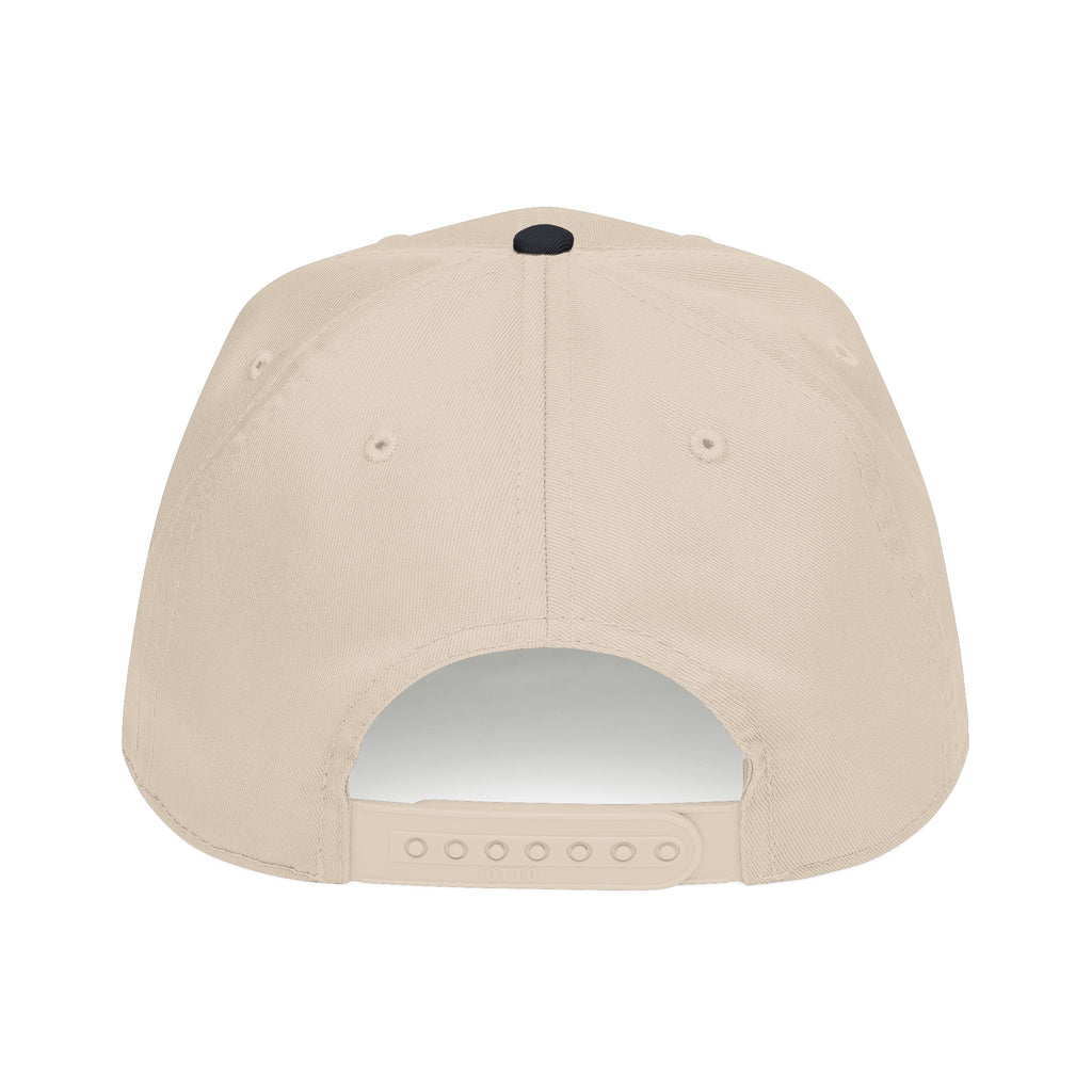 Mid Profile Baseball Cap — 'Lean Forward' Inspirational Script Cap